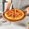 1Pc Acacia Wood Cutting Board Circular Hanging Chopping Board with Handle Kitchen Household Fruit Vegetable Cutting Board
