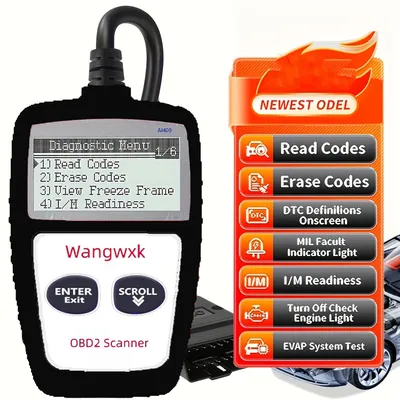 1Pcs OBD2 Scanner Multifunctional Car Fault Code Reader Accurate Engine ToolScanner Read & Erase