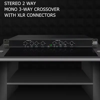 223XL professional audio equipment stereo 2 way crossover for bar stage tuning