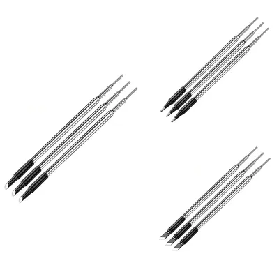 WFF 3Pc C210 Soldering Iron Tip USB Soldering Iron Tip 5V Battery Soldering Iron Tip Soldering