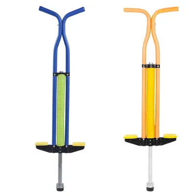 Double Bar Jackhammer Pogo Jumper Children Stick Sports Educational For fitness training lose weight