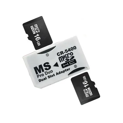 Micro SD/TF to Memory Stick Pro Duo Adapter Mini Card Reading Converter for PSP1000 2000 3000 Plug