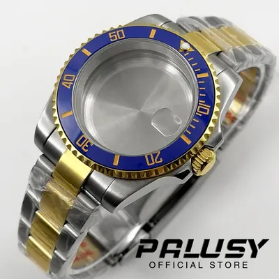 Diver NH35 40mm Waterproof Ceramic Bezel For NH34 NH35 NH36 NH38 NH70 ETA2824 Movement Sapphire Glass Watch Case 28.5mm Dial