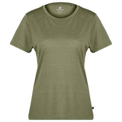 Heber Peak - Women's MerinoMix150 PineconeHe. II T-Shirt - Merinoshirt Gr XXL oliv Image