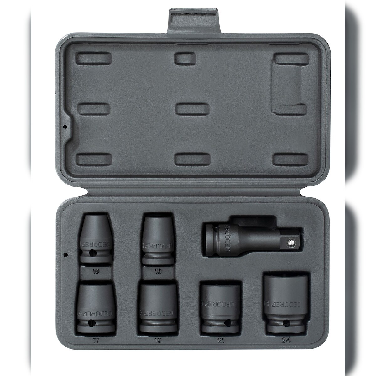 GEDORE Kraftschrauber-Satz 1/2" 7-tlg, K 19-007 Image