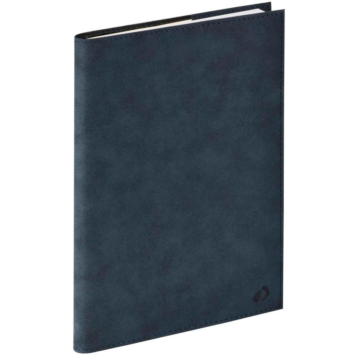 QUO VADIS Buchkalender Plan Week 16x24cm Andrea marineblau 2026. Image