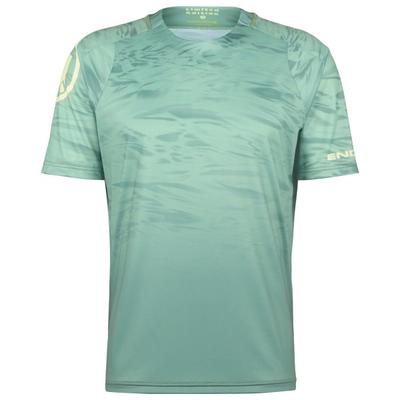 Endura - Marble LTD Printed S/S Tee - Radtrikot Gr L türkis Image