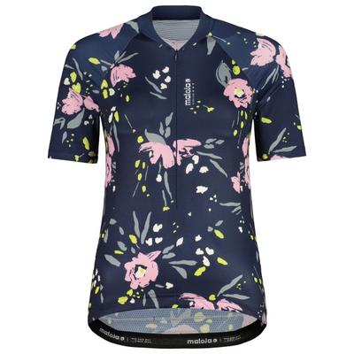 Maloja - Women's VilsaM. AOP 1/2 - Radtrikot Gr XS blau Image