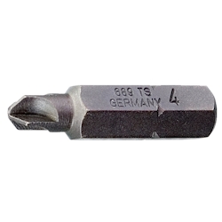 GEDORE Schraubendreherbit 1/4" Vier-Wing TORQ-SET 8 mm, 689 TS 8 Image