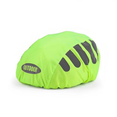 TEMU Gzyjls 1pc Safety Marked Bicycle Helmet Cover, Essential For Night Riding, , Increases Visibility, Unisex, Multiple Colors Image
