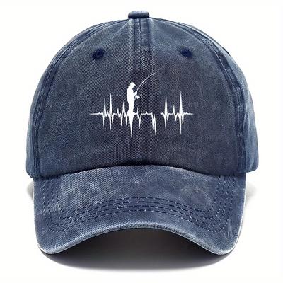TEMU Casual Men's Baseball Cap, Leisure, Suitable For Camping And Fishing Image