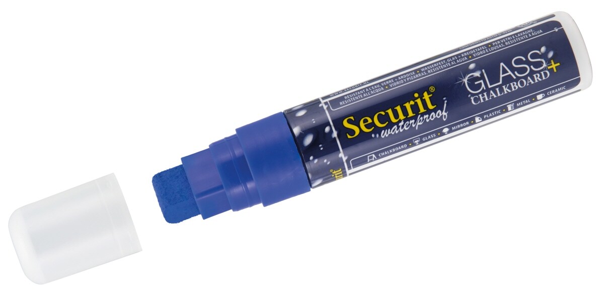 Contacto Kreidemarker, 7-15 mm, BLAU in wetterfester Ausführung Image
