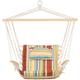 TEMU Hanging Hammock Chair Swing Chair Thick Rope Frame Safe Wide Seat Indoor Outdoor Home, Patio, Yard, Garde Spot Stylish