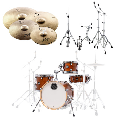 Mapex Mars Maple Bebop WM Bundle