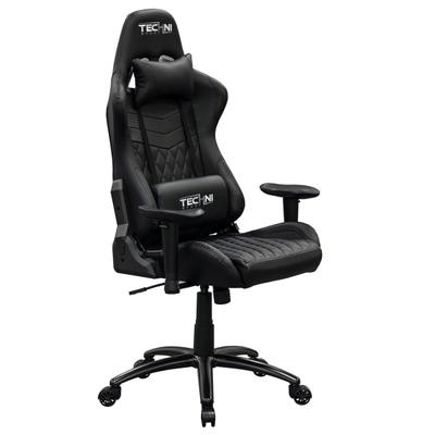 Techni Sport Ergonomic Faux Leather Computer Gaming Chair, Black