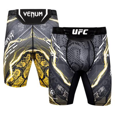 UFC Adrenaline Unrivaled by Venum Israel Adesanya Vale Tudo Short – Schwarz/Gold Image