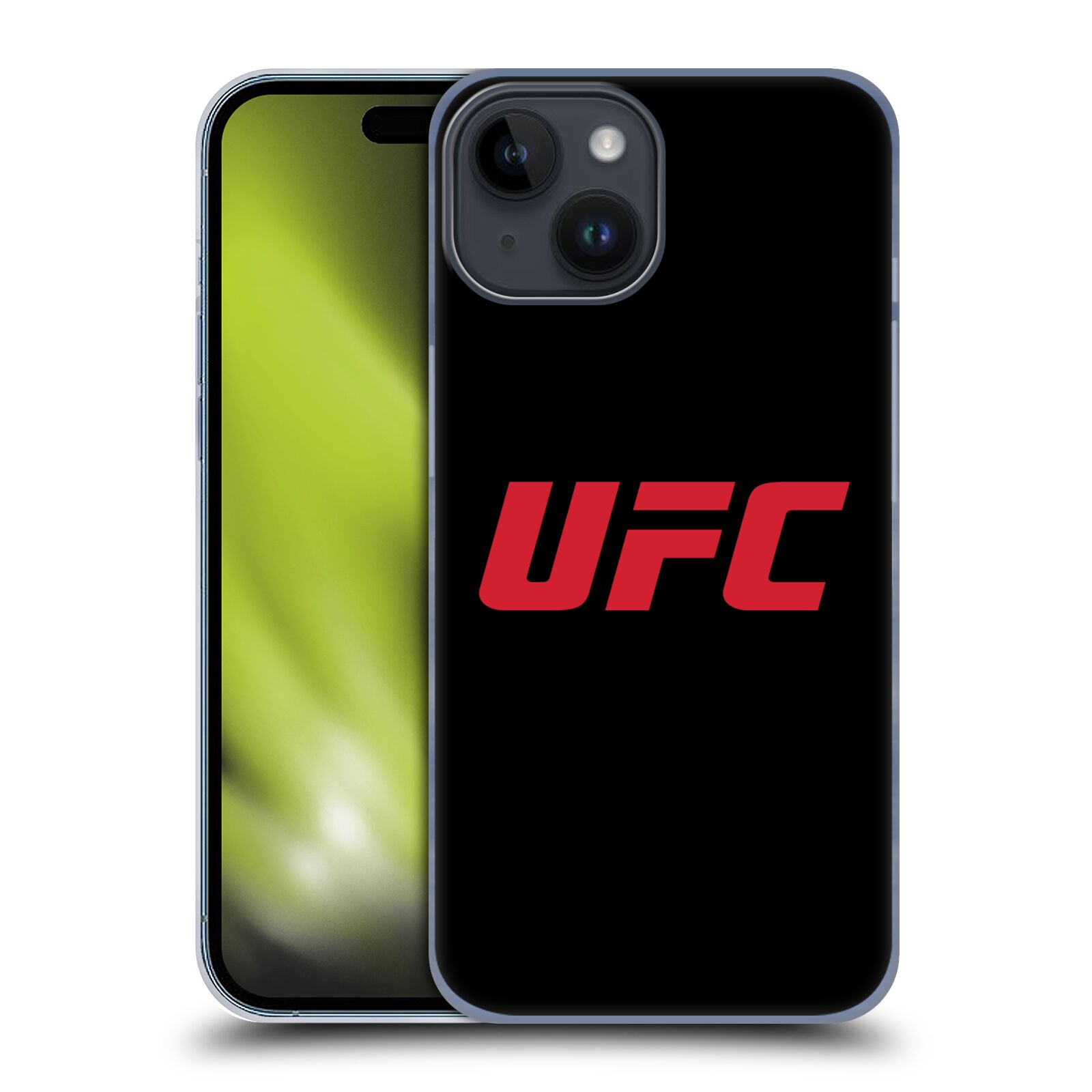 UFC Logo Black Red Phone Case - iPhone Image