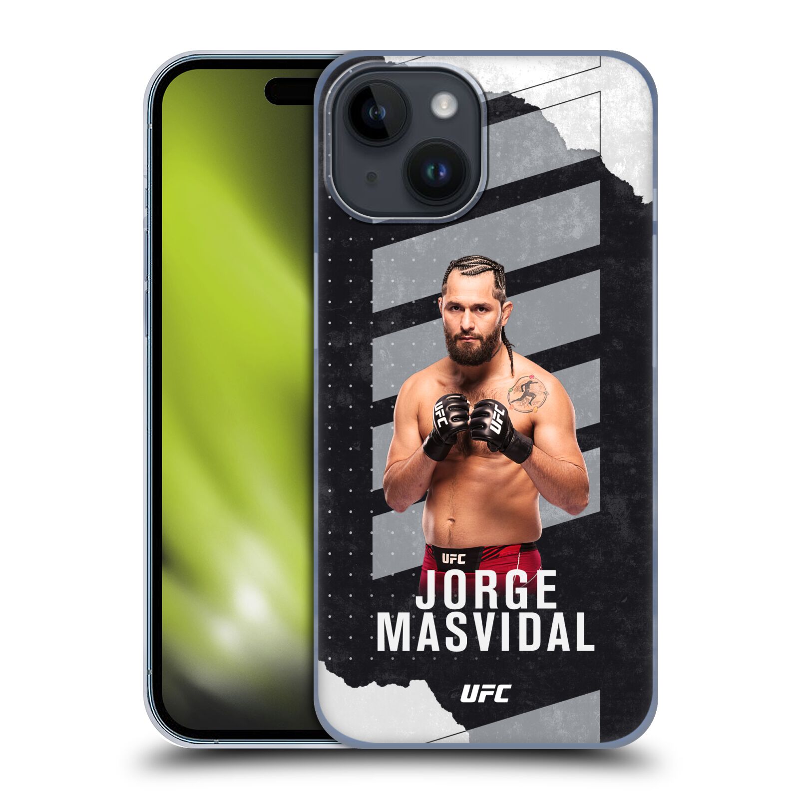 UFC Jorge Masvidal Fight Card Phone Case - iPhone Image