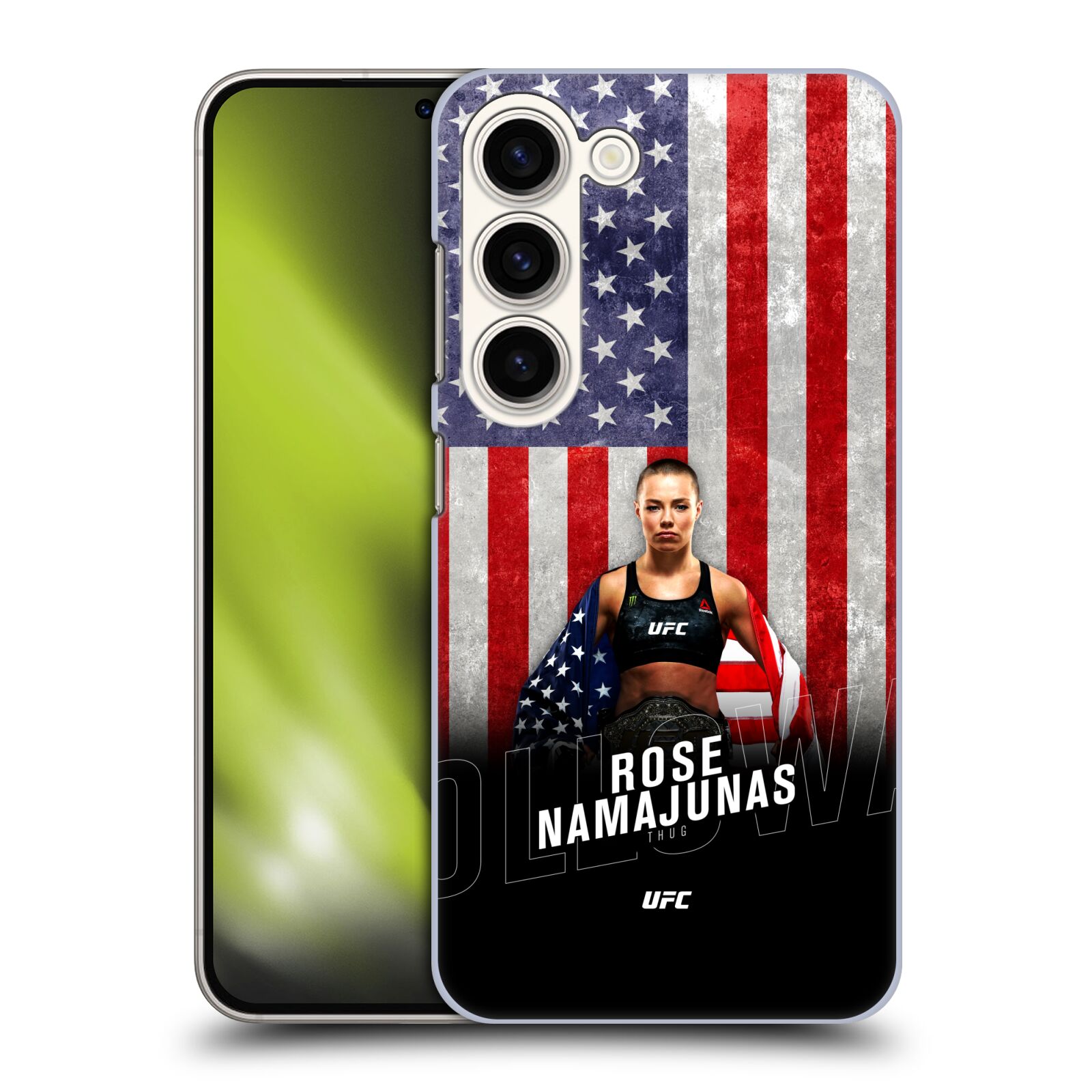 UFC Rose Namajunas US Flag Phone Case - Samsung Image