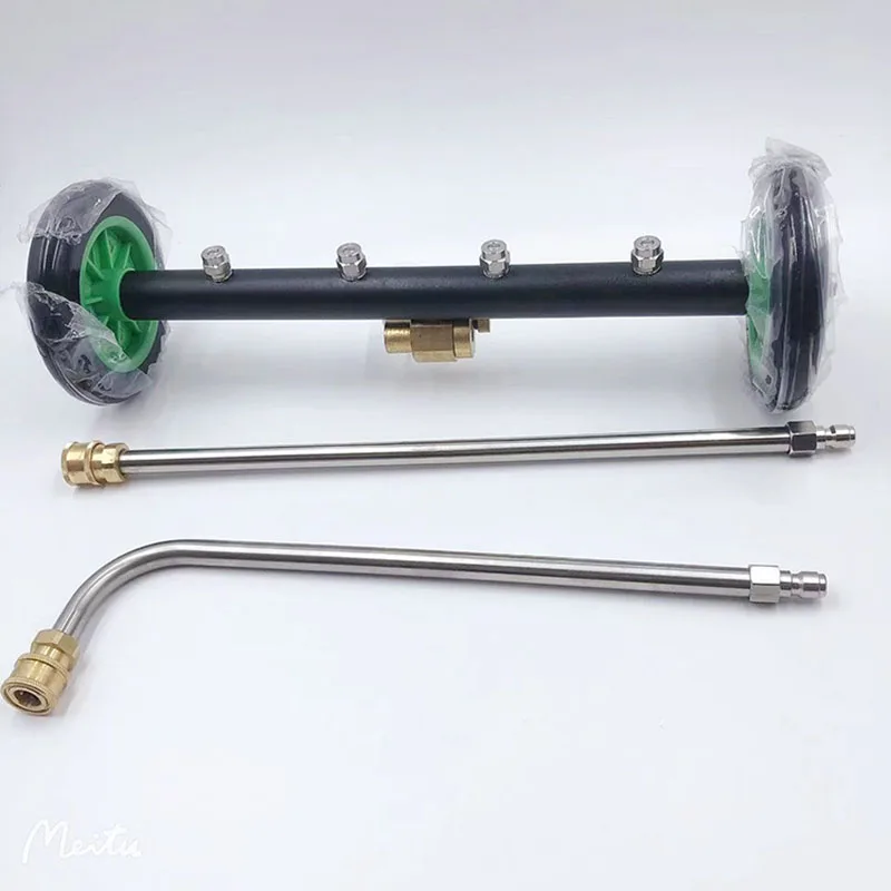 Fahrwerk Reiniger Multifunktionale Dual Verwenden Einstellbare Winkel Unterboden Auto Waschen Wasser Besen Hochdruckreiniger Für RV Fahrzeuge Image