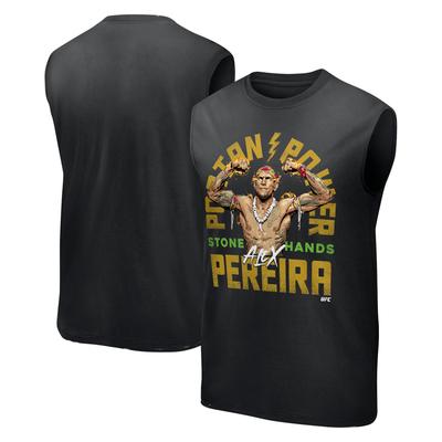 UFC Alex Pereira Poatan Power Tank – Schwarz – Herren Image