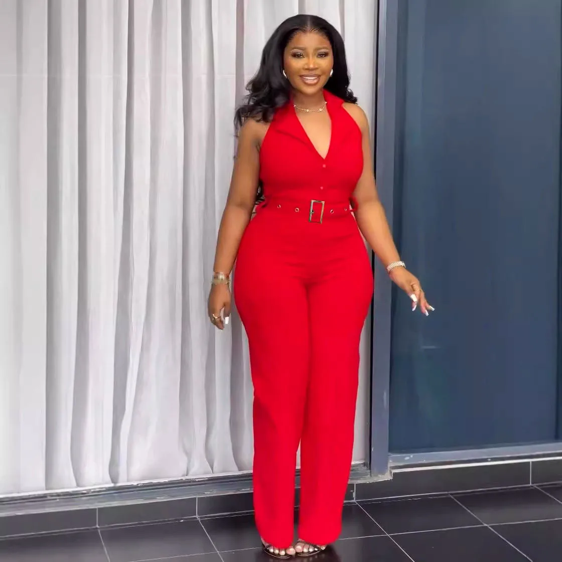 Overalls Damen Hosen Einteiler Overall Damen 2024 Outfits Kleidung für Damen Strampler 2024 Image