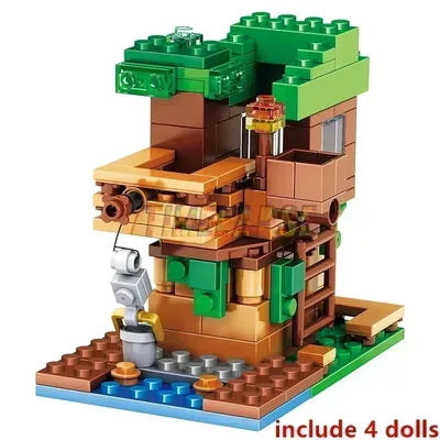 MINI TreeHouse Alex Zombie Action Bausteine Klassische Modell Sets Ziegel Kinder Kits Für Jungen Image