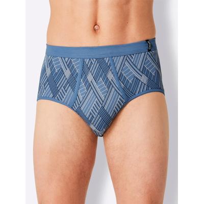 Slip KINGS CLUB, Herren, Gr. 5, blau (mittelblau, bedruckt), 100% Baumwolle, Unterhosen Image