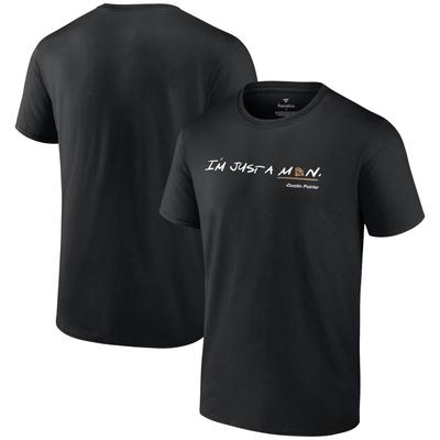 UFC Dustin Poirer I'm Just A Man T-Shirt – Schwarz – Herren Image