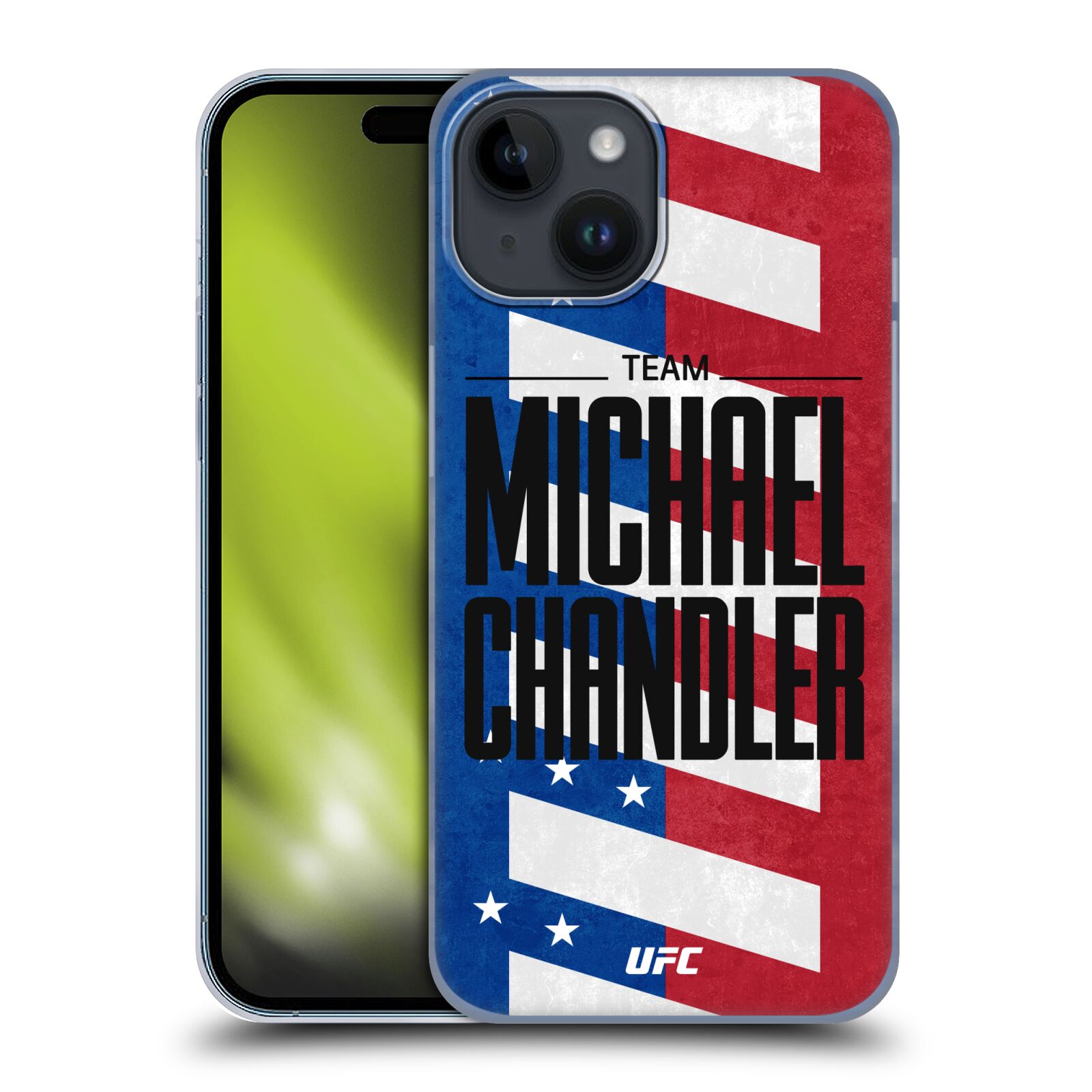 UFC Fighter Team Michael Chandler Flag Phone Case - iPhone Image