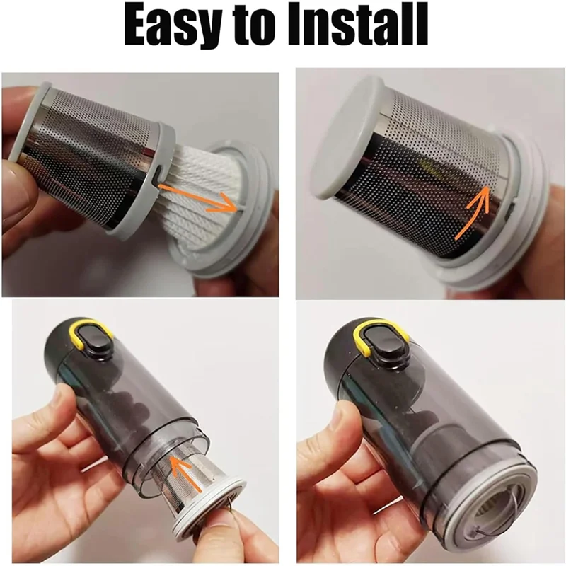 A74G-waschbare Filter für Fanttik Slim V8/V10 Mate, V8 Apex Staubsauger Teile Ersatzfilter Image