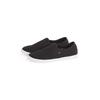 Slip-On Sneaker TOMMY HILFIGER "CANVAS SLIP-ON SNEAKER", Damen, Gr. 38, schwarz, Baumwolle, sportlich, Schuhe, Freizeitschuh, Schlüpfschuh, Slipper, Halbschuh, Flaggen-Stickerei
