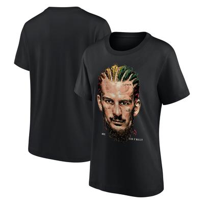 UFC Sean O'Malley Portrait T-Shirt – Schwarz – Damen Image