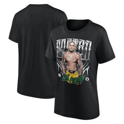 UFC Alex Pereira Grunge Tone T-Shirt – Schwarz – Damen Image