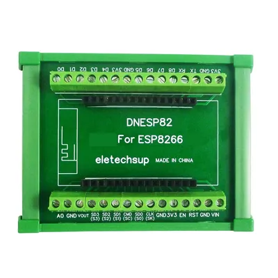 Wifi nodemcu lua esp8266 wifi gpio din rail 3,96 pinnwand box erweiterungs karte für arduiuo Image