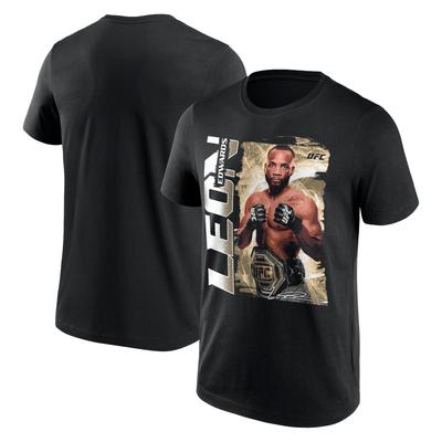 UFC Leon Edwards Pose T-Shirt - Black - Mens Image