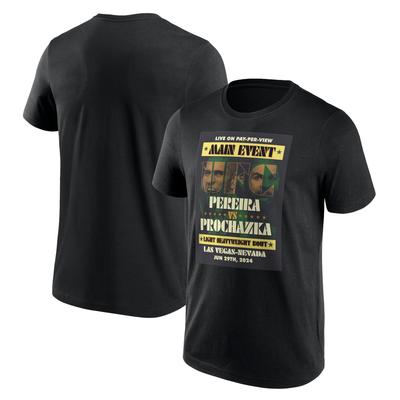 UFC 303 Pereira vs Procházka Match Up T-Shirt - Schwarz - Herren Image