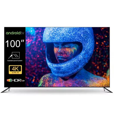 65 75 80 85 100 120 Zoll 4K UHD Flat Smart LED TV UHDTV mit LED-Hintergrundbeleuchtung für Hotels Image