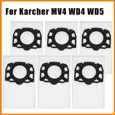 Für karcher mv4 mv5 mv6 wd4 wd5 wd6 staubsauger nass & trocken voll automatisches fegen und ziehen Image