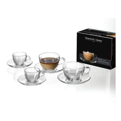 Ritzenhoff & Breker Cappuccinotasse mit Untertasse Barista 220 ml 4 Stück Image