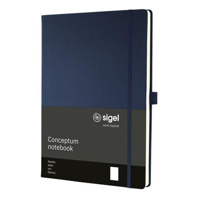 Sigel Notizbuch »Conceptum« blanko ca. A4 Hardcover Blau Image