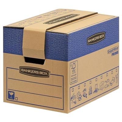 Bankers Box System 5 Stück Umzugskartons »SmoothMove FastFold« 32,7/42,9/31 cm, 32.7x31x42.9 cm Image