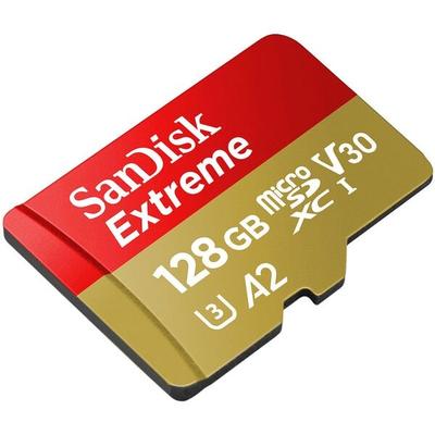 SanDisk Speicherkarte microSDXC-Card Extrem 128 GB