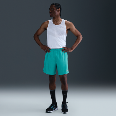 Nike Challenger Men's Dri-FIT 18cm (approx.) 2-in-1 Running Shorts - Green - Polyester