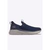 Slip-On Sneaker LOTTO, Gr. 43, navy, grau, Textil, sportlich, Schuhe, Slipper, Sommerschuhe