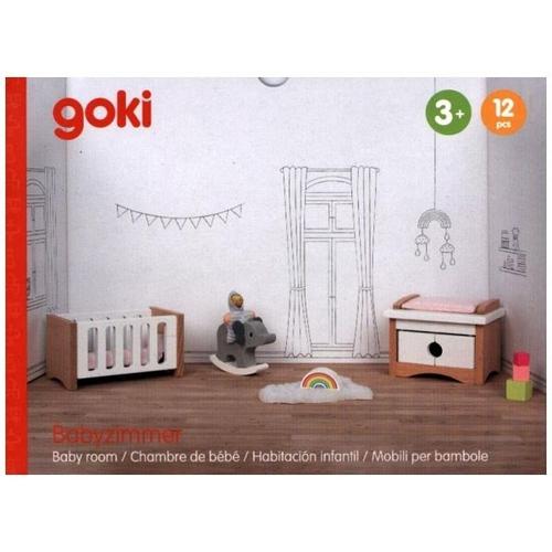 Goki 51500 - Puppenmöbel Style, Babyzimmer - Gollnest & Kiesel