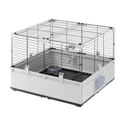 Käfig für Kleintiere Modular 1, für Kaninchen und Meerschweinchen, 74x72x56cm Image