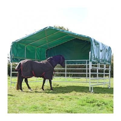 VOSS.farming Panel-Zelt, 4,0m x 3,6m, Weideunterstand, Weidezelt Image