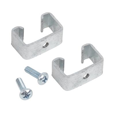 2x Adapterklammern für Festzaunsystem Image