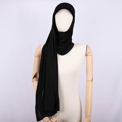 TEMU Headscarf Suitable For During Ramadan, Featuring A Comfortable, Breathable, And Stretchy Design, Along With A Duckbill Cap. Image